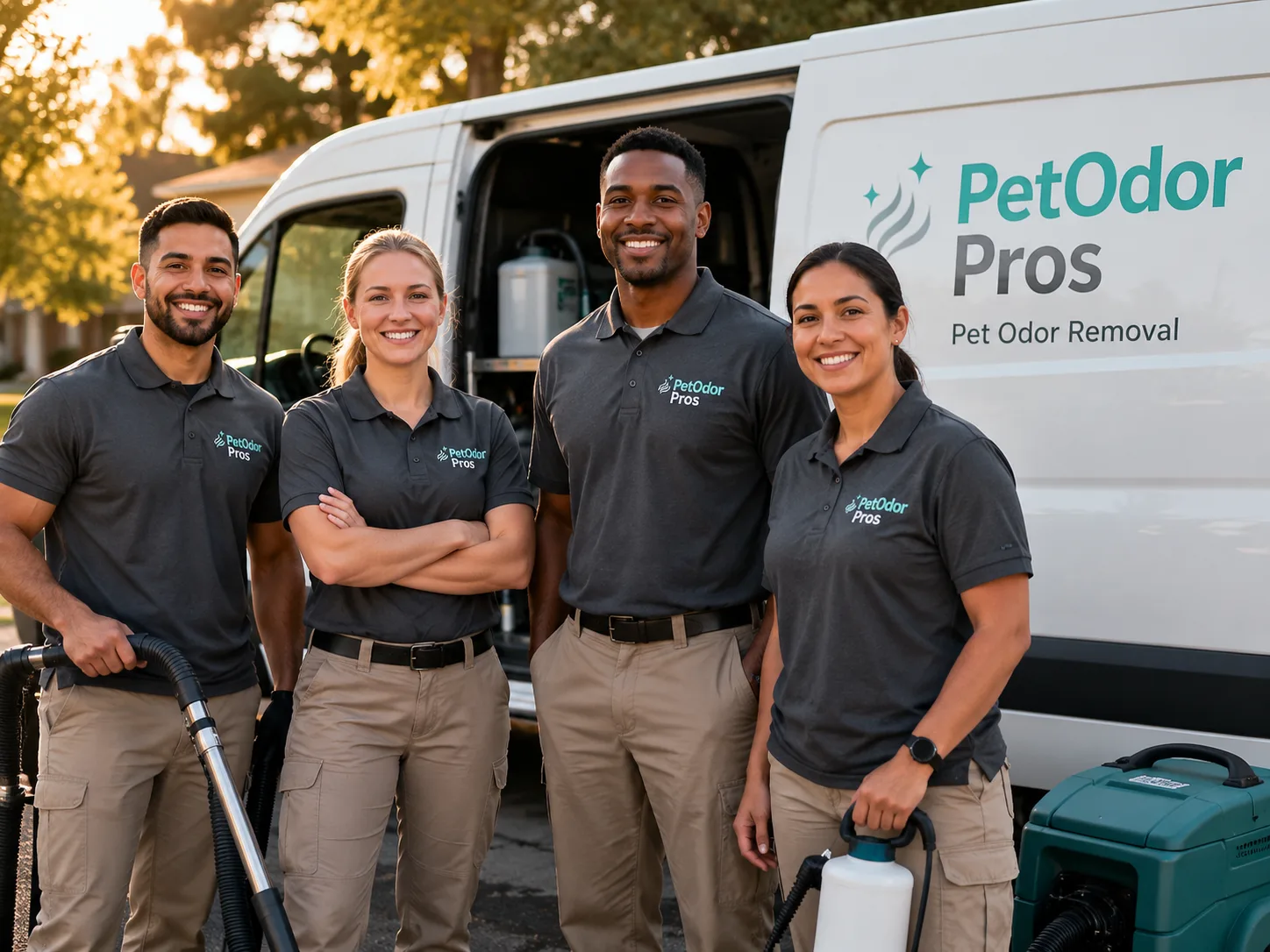 Pet Odor Removal team serving Rock Glen, PA